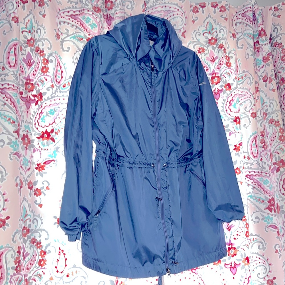 1X GUC Columbia light weight wind : rain jacket
